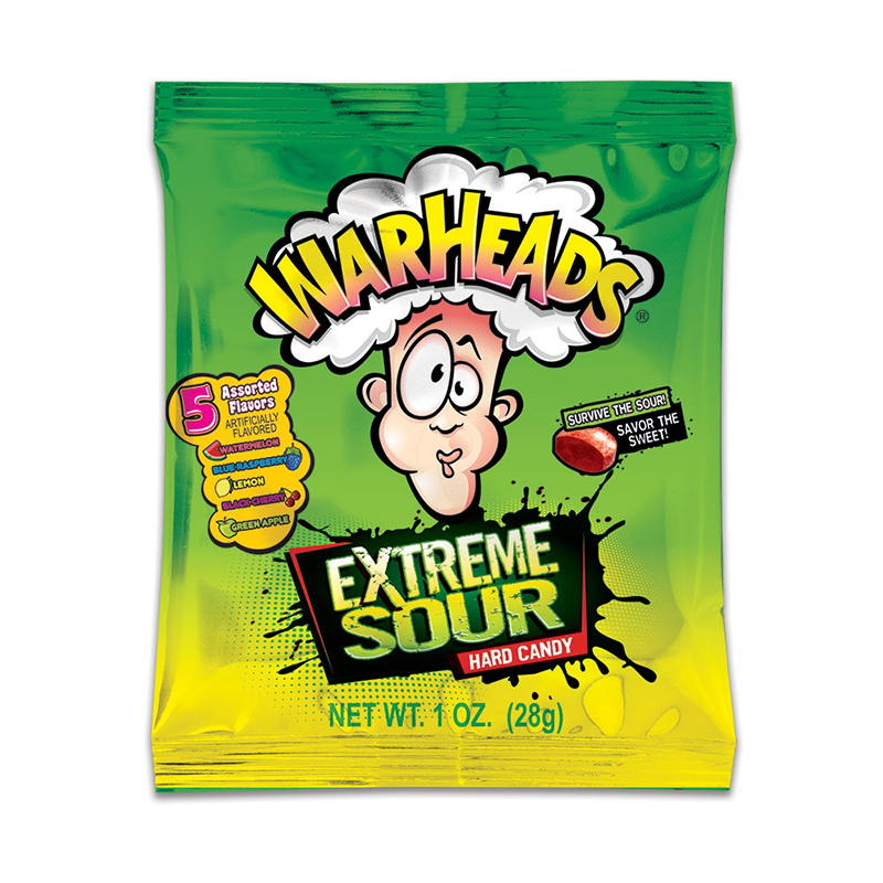 Warheads Extreme Sour Hard Candy (1st)