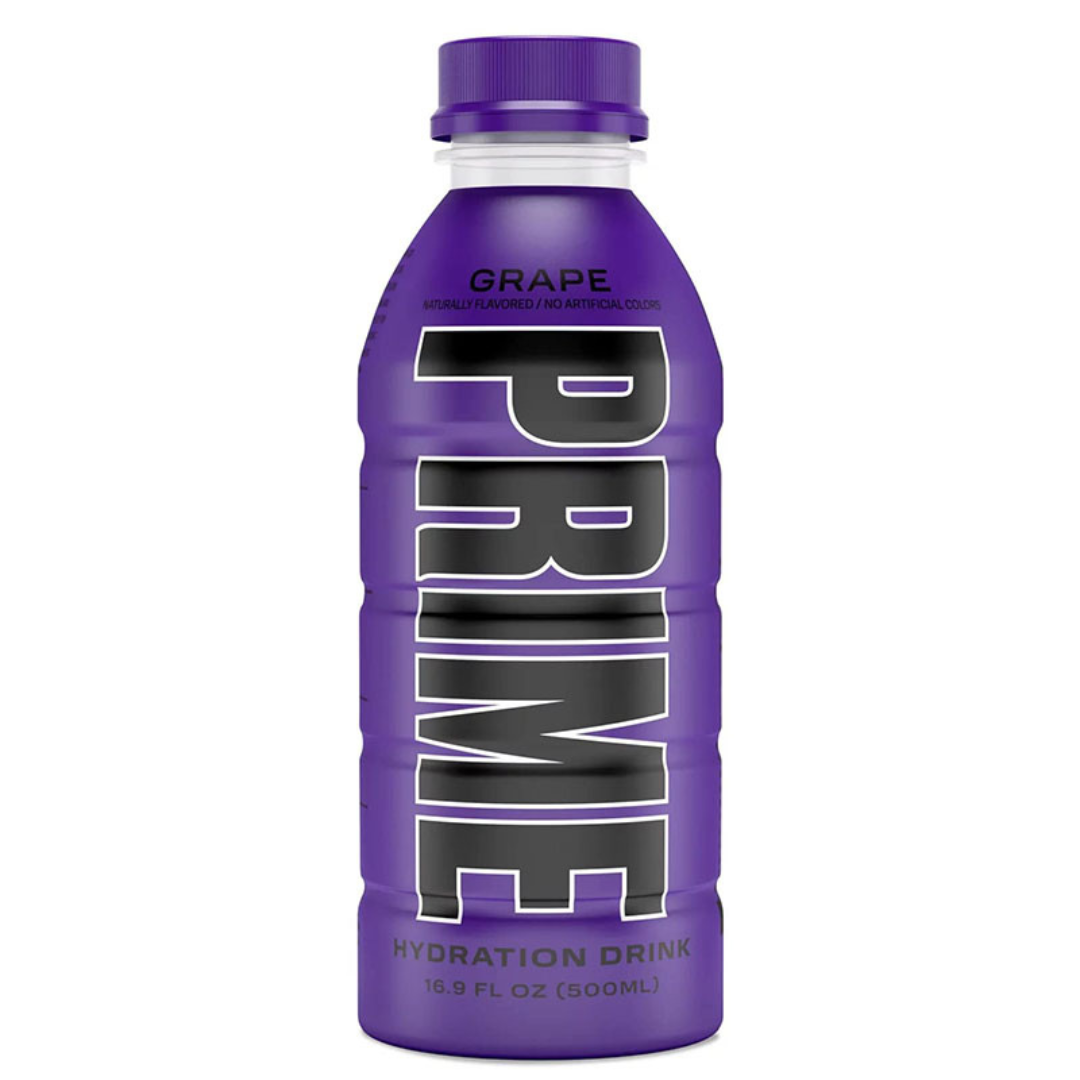 Prime Hydration Grape ULTRA RARE USA 500ml (SISTA CHANSEN)