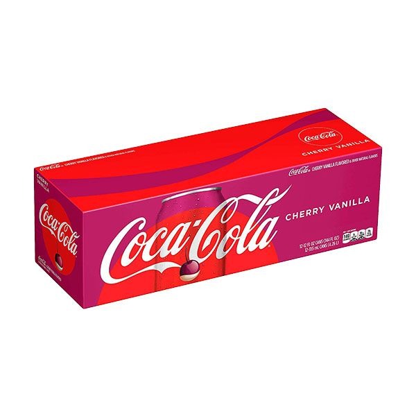 Coca Cola Cherry Vanilla USA 355ml - 12-pack