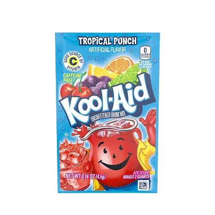 Kool Aid Drink Mix Tropical Punch