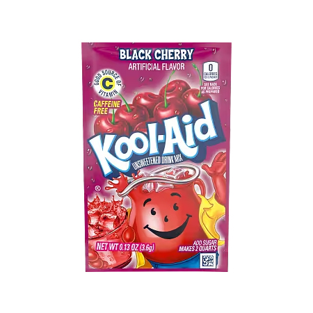 Kool Aid Drink Mix Black Cherry