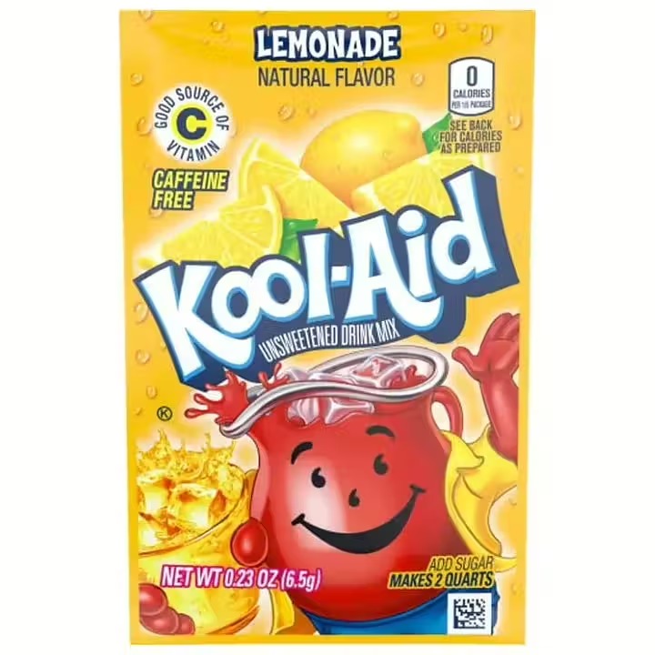 Kool Aid Drink Mix Lemonade